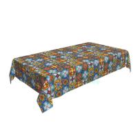 Mantel rectangular Talavera mexicano para fiesta, manteles impermeables para mesa de comedor, cocina, decoración del hogar - details 21