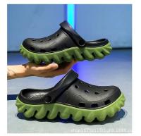 Sandalias planas para hombre, zapatos de EVA, zapatillas de jardín con plataforma, sandalias de verano para hombre, nuevas zapatillas deportivas para hombre, chanclas para exteriores, zuecos para el hogar - details 11