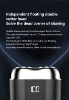 Miniafeitadora portátil de doble cabezal para Barba, afeitadora desmontable con cuchilla suave y cómoda, 1 unidad - details 1