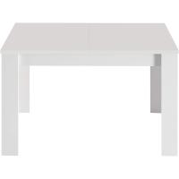 Comedor Extensible, Mesa de Salón o Cocina, Acabado en Blanco Artik y Roble Canadiense, Modelo Kendra - details 10