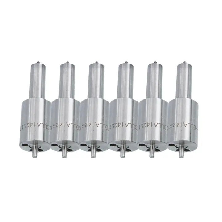 Inyectores Toberas DLLA142S1257 para Mercedes Benz 6Pcs Componentes de Inyección de Combustible Autopartes - 1