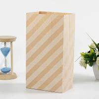 Bolsa de papel Kraft desechable, bolsas de regalo de puntos a rayas, embalaje para hornear dulces, galletas, pan, recuerdos de fiesta de Navidad y boda, 50 unidades por lote - details 10