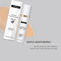 Crema de protección solar SPF46 Control de aceite de larga duración Cuidado de la piel facial impermeable - details 6