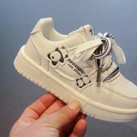 2025 primavera nuevos zapatos casuales para niños moda estilo coreano fondo suave antideslizante versátil Chic escuela Pu zapatillas de deporte - details 9