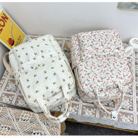 Mochila escolar fresca para mujer, literaria y artística, versátil, con flores informales, para niña y estudiante, novedad de 2024 - details 42