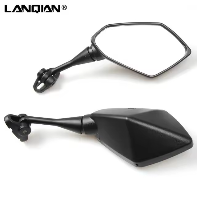 Espejo Lateral Universal para Motocicleta Adecuado para Suzuki GSX-R GSXR Seguridad Normal - 1