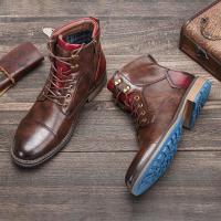 Botines para hombre Botas de cuero para hombre Bota de marca para hombre - details 10