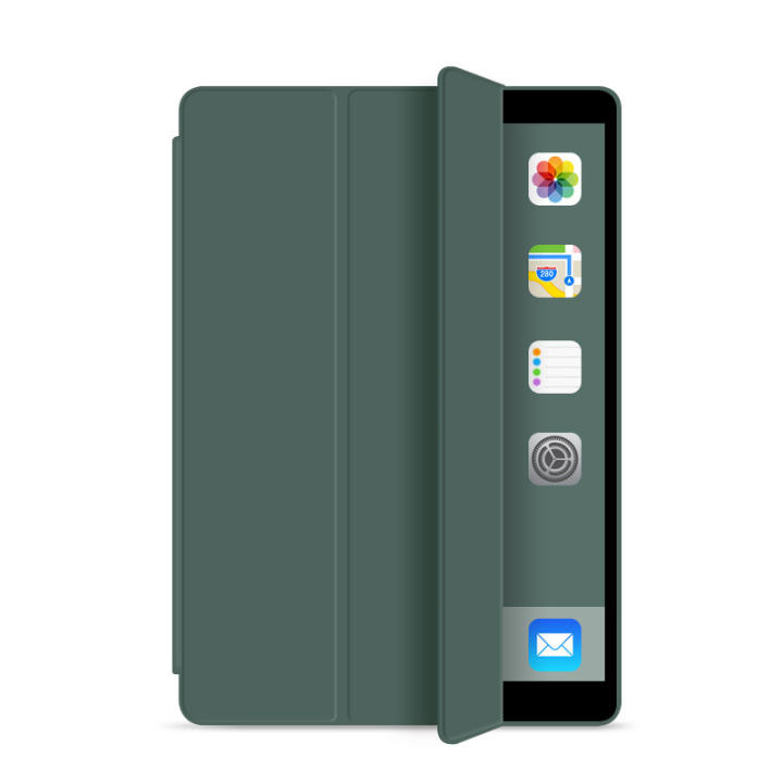 Dasaja Pelle Caso Guscio insieme a 3 Postale Supporto per iPad Air 1/Air 2/9.7 (2017)/9.7 (2018)/9.7 (2018), Nero