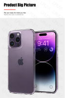 Funda transparente a prueba de golpes para iPhone, suave funda protectora para iPhone 15, 14, 13, 12, 11 Pro Max, Mini Plus, X, XR, XS, SE 2020 - details 11
