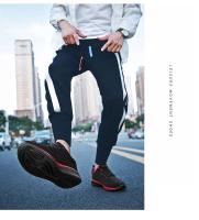 Zapatillas de deporte para hombre, ligeras, transpirables, de punto de malla, zapatos para caminar para mujer, zapatos casuales con cordones unisex - details 11