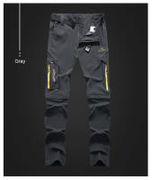 Pantalones De Camuflaje Para Hombre TRVLWEGO Resistentes Al Agua Y Secado Rápido Protección UV Para Acampar Y Senderismo Técnica Power Dry - details 7