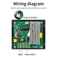 Regulador de termostato LED Digital, controlador de temperatura de refrigeración y calefacción, interruptor de tiempo, relé de Control, ZFX-W2141, CA de 220V - details 3
