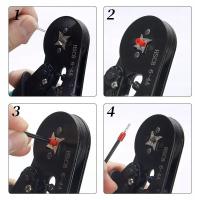 Alicates de Crimping ERGONÓMICOS HSC8 6-4A-GB Herramienta de Crimping de Tornillo Cuadrado - details 2