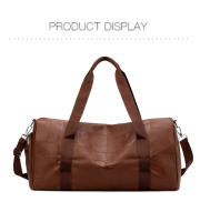 Bolsa de lona para gimnasio y Yoga para hombre, para acampar al aire libre, senderismo, escalada, bolsa de viaje de PU, bolsas deportivas grandes para Fitness con paquete de zapatos, almacenamiento de fin de semana - details 14