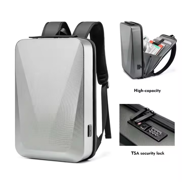 Nuevo bolso casual coreano, unidad USB, computadora impermeable antirrobo para hombres, mochila para computadora portátil - 1