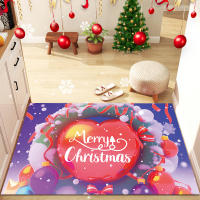 Decorativo Navidad Alfombra, Antideslizante, Felpudo de Navidad de Entrada, Alfombras Absorbente de Navidad, Navidad Felpudo, Alfombra de Decoración de Navidad para Salón Baño - details 2