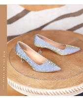Tacones altos de verano para mujer 2025, nuevos, puntiagudos, cómodos, tacón delgado, temperamento, cuero suave, cómodos, versátiles, boca poco profunda, solo zapatos para mujer. - details 15