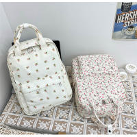 Mochila escolar fresca para mujer, literaria y artística, versátil, con flores informales, para niña y estudiante, novedad de 2024 - details 39