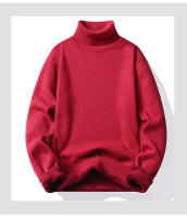 Suéter de Cuello Alto para Hombres en Punto Cálido, Ajuste Delgado, Moda de Invierno - details 3