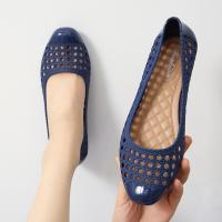 2025 sandalias de las mujeres de desgaste exterior bolsa hueca cabeza gelatina tacón grueso versátil moda antideslizante solo zapatos cómodos tendencia sandalias - details 3