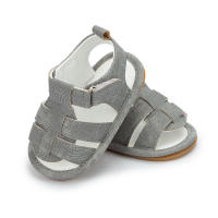 Zapatillas De Verano Para Bebés KIDSUN Sandalias De Lona No Slip Primera Caminadora Para Niñas Y Niños Talla True Fit Para 0-18 Meses - details 2