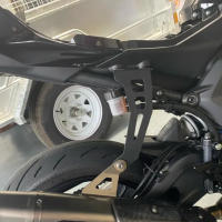 Accesorios para motocicleta, soporte de silenciador de suspensión de escape para Yamaha YZF R7 YZF-R7 YZFR7 2021 2022 2023 2024, piezas de soporte de escape - details 1