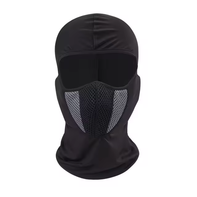 Mascarilla facial Anti-UV para motocicleta, pasamontañas transpirable de secado rápido, Sjaal Motorsiklet - 1