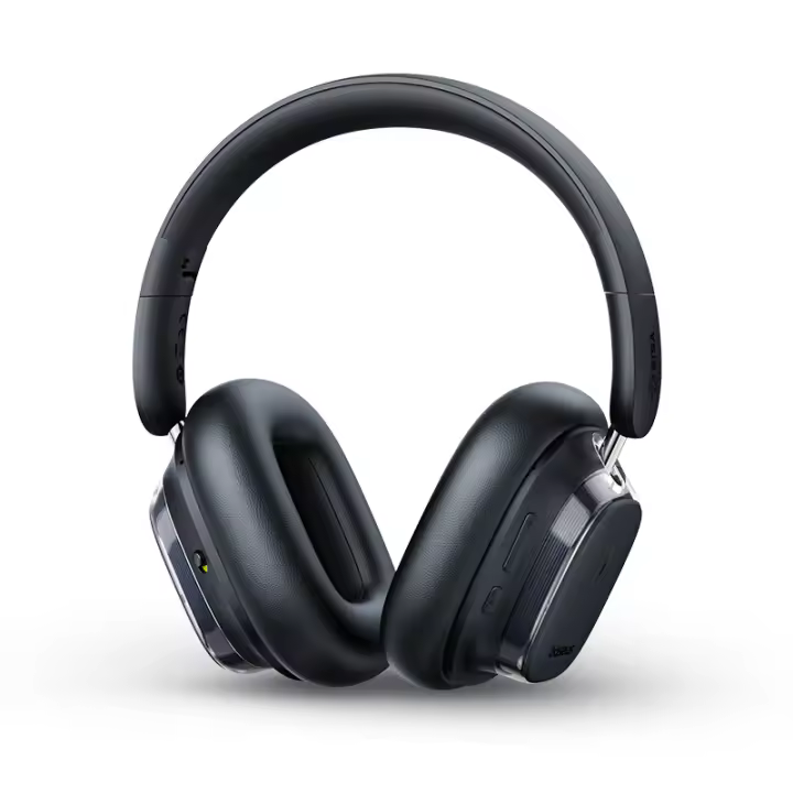 Baseus Auriculares Inalámbricos Bowie 10 Cancelación de Ruido, Latencia Ultra Baja de 0.06s, 120Hrs de Escucha, Cable Retráctil, Compatibles con Juegos - 1