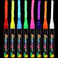 Rotulador de tiza líquida, tablero de escritura LED, bolígrafo borrable, arte de ventana de vidrio, pizarra blanca, marcador fluorescente de Graffiti - details 3