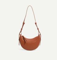 Bolso cruzado de Color puro para mujer, bolso de hombro doble, a la moda, combina con todo - details 9