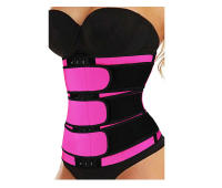 Women Waist Trimmer Tripple Belts Waist Trainer Shaperwear Tummy Control Slimming Fat Burning For Postpartum Sheath Belt - details 2