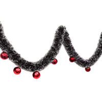 Guirnalda de Navidad para decoración de puerta y pared, adornos de árbol de Navidad para escalera, chimenea, suministros de fiesta, 2M, nuevo - details 2