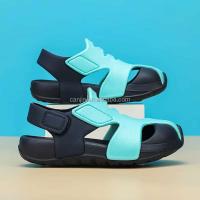 Nuevas sandalias deslizantes de playa planas Eva para el hogar, zapatos deportivos para caminar para niños, zapatos de verano para niños, zapatillas de regreso a la escuela, marca 28-35 # - details 1