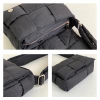 Bolso de Hombro Chic para Mujer Bolso de Mano Tejido con Almohadilla de Nylon - details 5