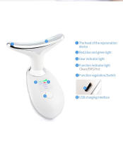 Masajeador Reductor Ems Y Led, 7 modos, elevación de Cuello Y Papada - details 10