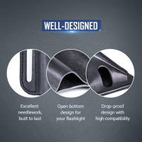 Funda de Cuero EDC Nextorch V40 Adecuada para Linternas Barra de Luz Plumas Herramientas 100% Cuero Real Apto para Anchos de Cinturón ≤ 45mm - details 4