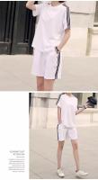 Conjunto Escolar de Camiseta Pantalones Cortos de Manga Corta Versátiles para Estudiantes - details 3