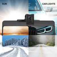 Extensión de visera de coche, visera antideslumbrante para conductor, resina de protección plegable, protección solar para coche, elástica, sin desplazamiento - details 4