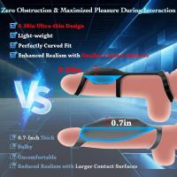 Embalaje privado Sexy HESEKS juguetes sexuales anillo testículos vibrador eyaculación retardante agrandamiento productos para adultos íntimo para hombres parejas - details 1