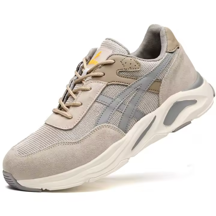Zapatos de Seguridad Inolvidables Suelas Antipinchazos, Aislamiento Indestructible, Transpirables con Punta de Acero y Malla - 1