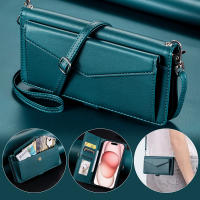 Funda tipo billetera de cuero con cremallera para Samsung, A06 bolso cruzado para Samsung, A13, A14, A15, A16, A23, A24, A25, A33, A34, A35, A53, A54, A55, M55, M13 - details 5