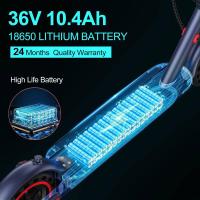 Scooter eléctrico Commute 2025 de 36V 350W 10.4Ah con neumático sólido de 8.5 pulgadas, freno de disco, 25km/h, aleación de aluminio, nueva marca, para adultos - details 4
