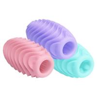 Huevos de masturbación de bolsillo para hombre, masajeador estimulante portátil, masturbador estirable de silicona, Juguetes sexuales para adultos para hombres - details 11