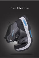 Zapatos de senderismo de alta calidad para hombre, zapatillas deportivas antideslizantes para senderismo y montaña, botas de escalada informales - details 6