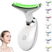 Scttomon Dispositivo de Levantamiento Facial Terapia de Luz Roja 7 en 1 para Belleza de la Piel y el Cuello Equipo de Belleza de Piel Blanco - details 0