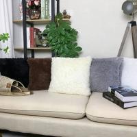 Funda de Almohada Decorativa de Piel Sintética Suave Ideal para Sofá, Coche, Hotel, Hogar - details 0
