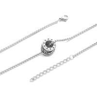 Collar de Acero Inoxidable con Perlas Pixiu Fuerte Suerte para Hombres - details 8