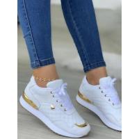 Zapatillas Deportivas Planas para Mujer Cómodas y Transpirables Ideales para Correr y Caminar al Aire Libre Tallas Grandes Disponibles - details 4