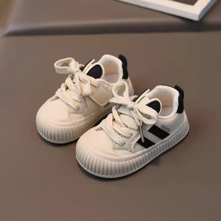 Zapatos de bebé bebé niño zapatos otoño nuevos niños y niños bolsa cabeza anti-kick zapatos casuales niñas zapatos de junta - 1