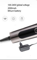 Kemei-cortadora de pelo eléctrica profesional para bebé, máquina de corte de pelo lavable con pantalla LED, bajo nivel de ruido, recargable - details 8